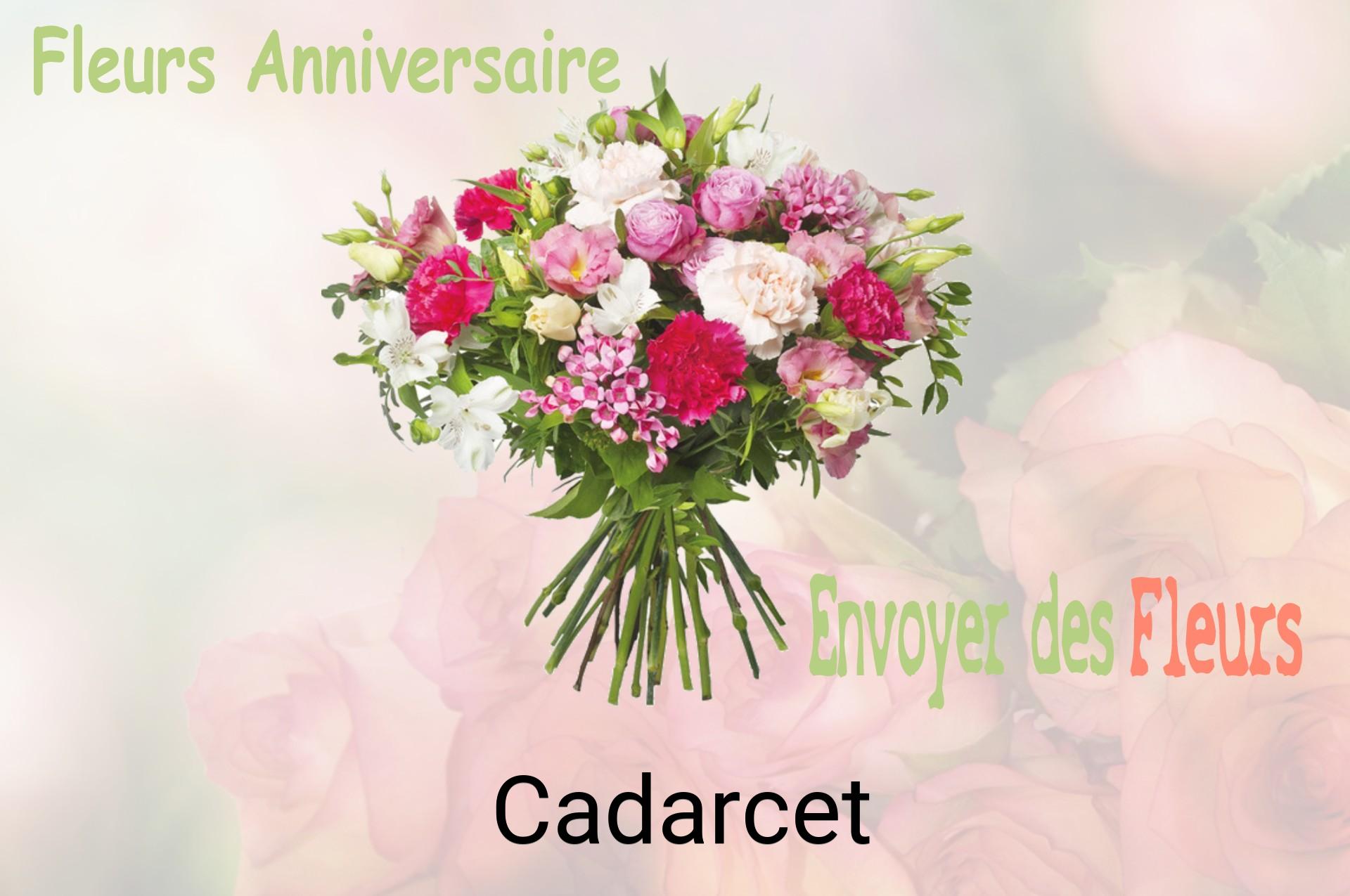 Bouquet de fleurs d’anniversaire livré à Cadarcet